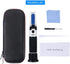 VGVGV 0-80 0-80% Brix Refractometer, Alcohol Refractometer Concentration Detector of Liquor Alcohol V/v for Wine