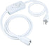 Long Extension Cord with Switch On/Off, 3 Prong Grounded Plug Indoor Power Cord 6.56 FT Waterproof