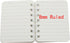 YIKANGHENG Cute Small Spiral Notebook, 4 Pcs, 4 Inch x 3 Inch, 80 Sheets (160 Pages), Pink Soft Cover