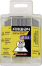 ALLWAY DSP100 3-Notch Utility Knife Blades with Clear Dispenser, Sharp Point, 100 Pack by ALLWAY