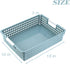 Turn in Trays Classroom, 4Pcs Paper Trays for Classroom, Book Baskets for Library, Office, Home
