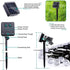 36ft 60 8 Toodour Solar String Lights Outdoor Waterproof, LED Globe String Light with Mode, Crystall Ball Lights Solar