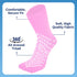 (6 360 HCS Non-Slip Hospital Socks with Grips for Women & Men Pairs) - All-Around Tread Non-Slip Sock