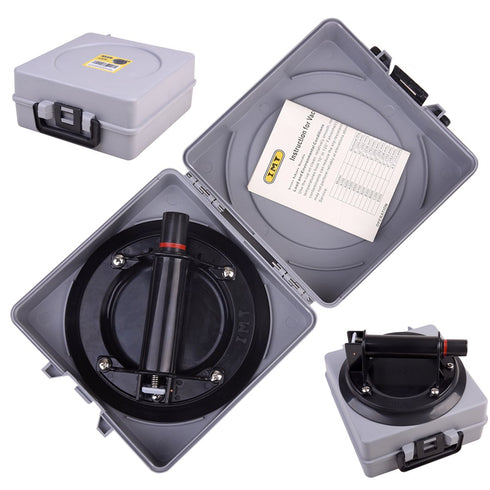 IMT 8" Glass Suction Cups for Granite & Glass Lifting, Vacuum Suction Glass Lifter with Handle, 240lbs Load Capacity