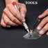 2 Soapstone Holders Round with 6 Refills, Soapstone Pens for Welding Tools and Welders Markers