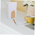 Simple Design Wooden Bookends for Desk and Shelf Thick Beech Wood Book Stand Book Holders for Office Organization