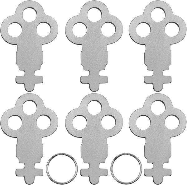 AYWFEY Keys for Paper Towel Dispenser, 6 Pack N13EZ Dispenser Keys with 2