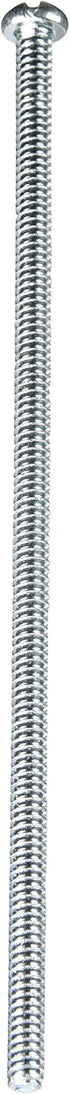 Slotted Round Machine Screws, 6-32 x 4 - Piece-15, Zinc