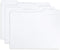 Blue Summit Supplies 100 White File Folders, 1/3 Cut Tab, Letter Size, Great for Organizing, 100 Pack