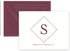 All That Glitters Invitations Personalized Business Stationary Set, Stationery for Professionals, Monogram Note Cards for Men,