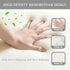 JNHEST Tailbone Orthopedic Cushion, L-Shaped Ergonomic Design Seat Cushion, Non Slip Memory Foam Car Cushion with Back