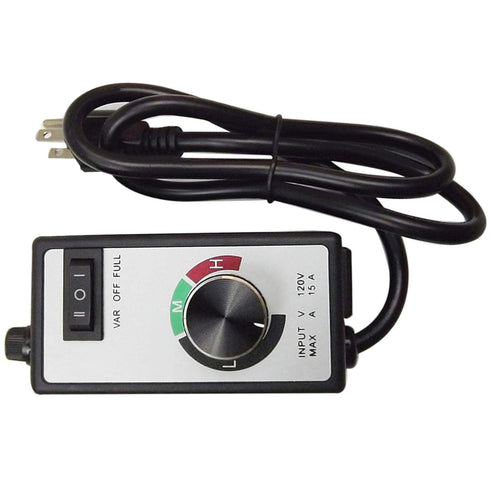 WFLNHB Variable Speed Controller Replacement for Router Fan, Electric Motor Rheostat, AC 1500W / 120 Volt / 15 Amps