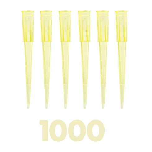 200uL Pipette Tips, Kashi Scientific Universal Non-Filter Tips, Sterile Bulk Pipette Tips, 1000 Tips/Bag