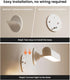7500mAh 3 360 Dimmable 15 Colors,White,1Pack PopoIron Wall Sconce with Rechargeable Battery LED Wall Light for Bedroom