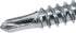 Power Pro Premium Self-Drilling Metal Screws, Zinc Plated Steel, Hex Washer Head, Box of 75 Screws
