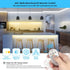 Wefomey 100ft Dimmable 24V 2700K-6500K 1800 (2 50ft) White LED Strip Lights, Bright Led Tape Light with Remote and App