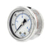 PIC Gauges 202L-204D Pressure Gauge, Center Back Mount, 2" Dial, 0/60 psi Range, 1/4" Male NPT, Glycerine Filled