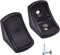 Generic (Pack of 20 pcs) Black Shelf Brackets 0.94" x 0.94" x 0.78"