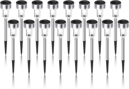 Dream Master Solar Lights Outdoor Waterproof, Stainless Steel LED Landscape Lighting, Solar