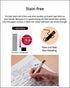 uni-ball one F 0.38mm Gel Pen, 4 Body Colors Set with Sticky Notes