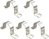 4 Inch Pipe Strap, 304 Stainless Steel Heavy Duty Strap Clamp for Tube Pipe or Wire Cord Installation (5pcs)