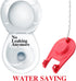 Peryiter Toilet Flapper Replacement Kit, Universal Toilet Plug Flapper with Stainless Chain for 2 Inch Flush Valves (6