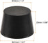MECCANIXITY Rubber Tapered Plug 33mm to 41mm Solid Test Tubes Bungs Stopper Black for Lab Home 5 Pieces