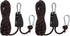 uxcell 2pcs Adjustable Ratchet Rope Hanger, 1/4" (6mm) with Metal Gears, 11.8ft Strap for Hanging Plants and Tie-Down
