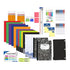 Mega Set 70 Essential Supplies for Students - School Supply Kit for
