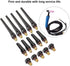 Tig Welding Back Caps,17 Back Cap Tig,15Pcs 57Y02(Long) 57Y03(Medium) 57Y04(Short) Back Caps for TIg Welding Torch WP-17/18/26