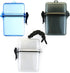Sport Waterproof ID Card Badge Holder, Floating Heavy Duty Durable Locker Dry Box (Clear, Gray, Blue 3Pcs)