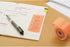 Yamato RK-50CH-LE Sticky Notes Memoc Roll Tape with Cutter, 2.0 inches x 32.8 ft (50 mm x 10 m)