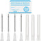 150 Pack 16 Ga 1.5 Inch Luer Lock, Lab Accessories for Industrial Dispensing, Individually Packaged