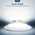 6 Pack 5/6 Inch Dimmable 2700K/3000K/4000K/5000K/6000K 15W=110W, 1100LM, Amico LED Disk Lights, Flush Mount