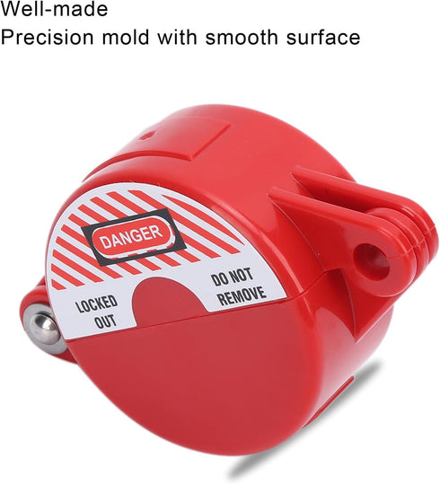 Home Valve Lockout Safety Padlock, Liquefied Gas Water Meter Floor Heating Drain Switch Kit