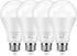 LED Light Bulbs, 150 Watt Equivalent, 2200 Lumen, Daylight White 5000K, E26 Base, 4-Pack.