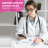 Nursing Kit Nurse Accessories for Work | Trauma Shears, Clipboard with Storage, Badge Reel, Pen Light, Sticky Notes