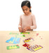 Really Good Stuff EZread Sound Box Mats and Chips - 18 Dry Erase Mats and 60 Chips for Teaching Sound Patterns
