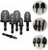 6pcs Hex Shank Expander Drill Bits Hand Tool Specialty Tools for Flaring and Swaging