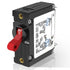 A Series Red Toggle AC/DC Single Pole 20A Boat Magnetic Circuit Breaker for Low Power Devices