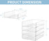 Stackable 4-Tier Paper Organizer for Desk, Clear Desk Accessories & Workspace Organizers, Ideal for Office Supplies
