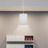 E27 Bulb Lamp Shades for Table Lamps Square Shade Rectangular Chandelier s Pendant Light Guard Clip On Cover