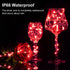 2 Pack Fairy Lights Battery Operated, 200 LED 66Ft Silver Wire Starry String Lights for Outdoor Indoor Wedding Decor