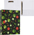 foixnub 3 1.5 Inch 200 3 2 Pack Ring Binder Rings Tomato Green Lettuce Leaves Clipboard Binders Round Ring Binder Holds