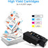 LxTek Compatible Toner Cartridge Replacement for Dell 1250 (4-Pack, Black Cyan Magenta Yellow)