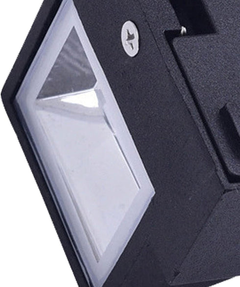 Tyenaza Wall Lamp, Outdoor Wall Light Plastic Housings Dual Head Exterior Wall Lamp with Up and Down Sconces for Porch
