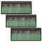 Ryoma Diamond Burr Bits Carving Drill Kit for Rotary Tool, 3/32"(2.35mm) Shank, Pack of 90 Pcs/3 Sets