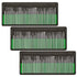 Ryoma Diamond Burr Bits Carving Drill Kit for Rotary Tool, 3/32"(2.35mm) Shank, Pack of 90 Pcs/3 Sets