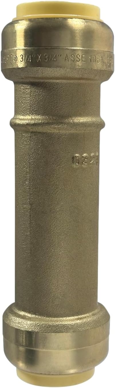 1 Pcs XFITTING Push Fit 3/4 Inch x 3/4 Inch Push Fit Slip Coupling, Push Fit Repair Coupling, 28-4-2=1XX by XFITTING