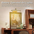 11.8" Rechargeable,10000mAh Paintings,3CCT Dimmable, Aipsun Brass Picture Lights for Wall Battery Operated Art Light